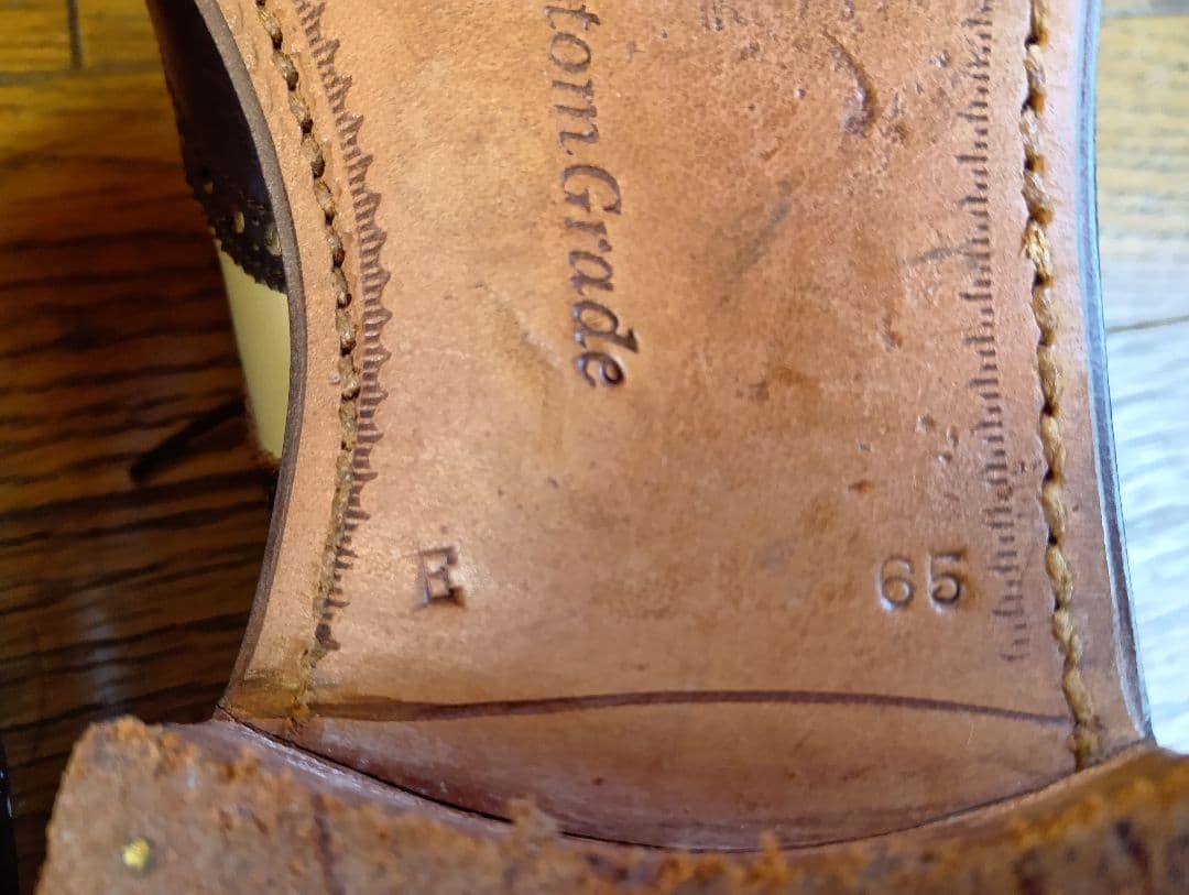 y*.様 旧Church'sチャーチ コンビネーションフルブローグ UK65