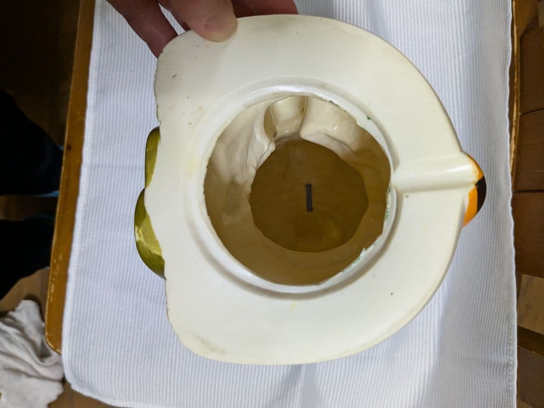 超激レア高さ約27cm　天才たけしの元気がでるTV招き猫の貯金箱(蓋なし)