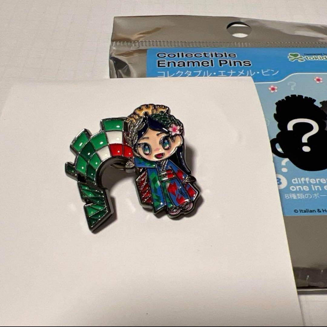 大阪万博　万博　イタリア　イタリアちゃん　 ピンバッジ　イタリア館