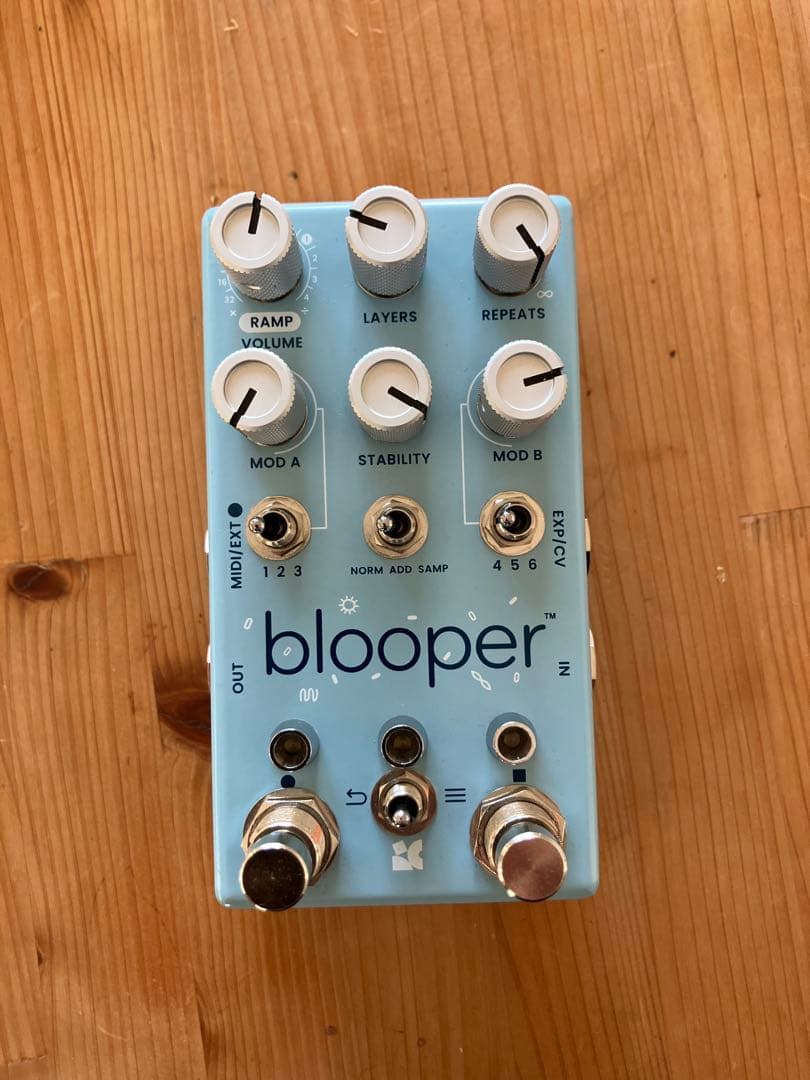 chase bliss blooper ルーパーエフェクター