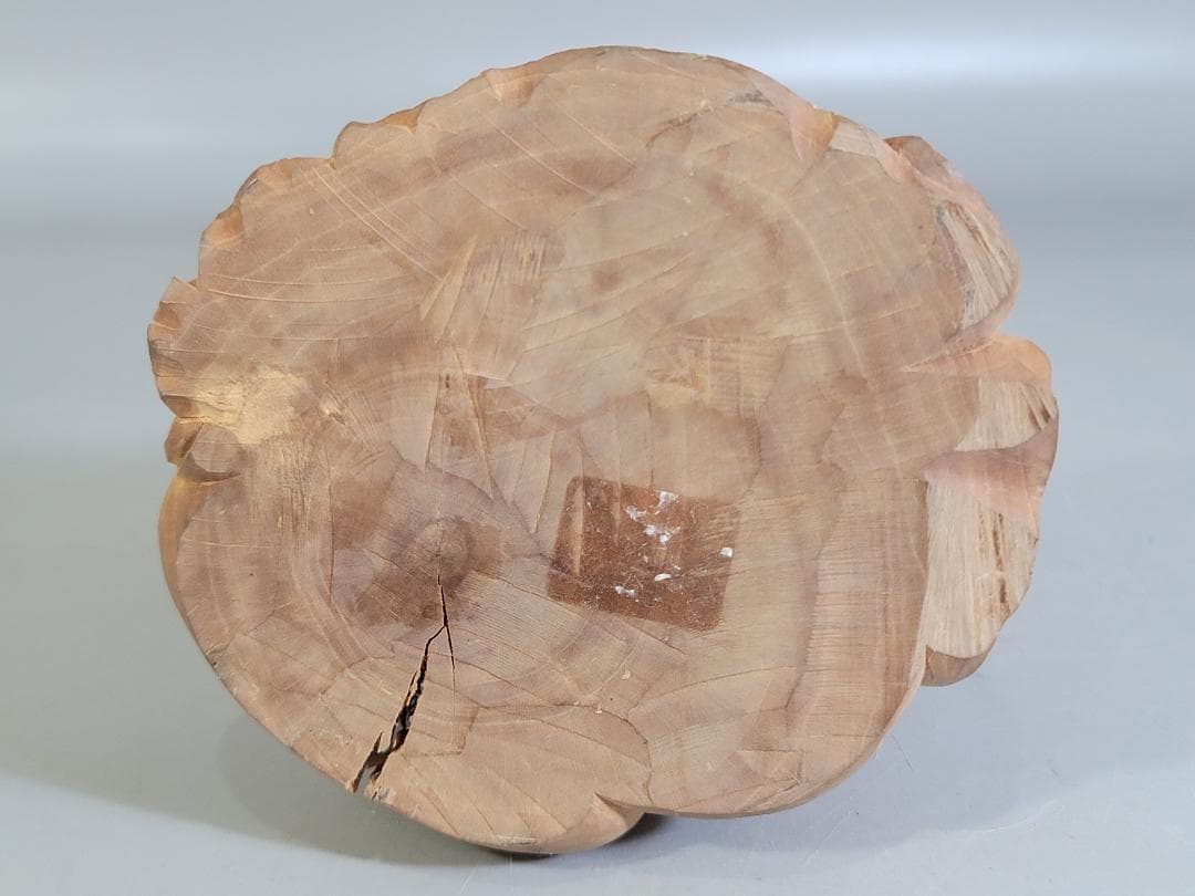 香木 白檀 刻 布袋 361.5g 保証