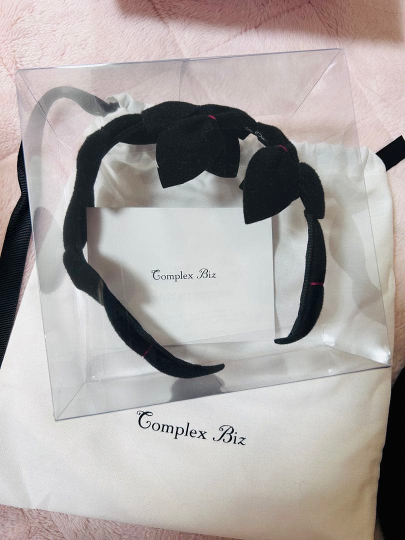 Complex Biz コンプレックスビズ　フェルトリボンカチューシャ新品未使用