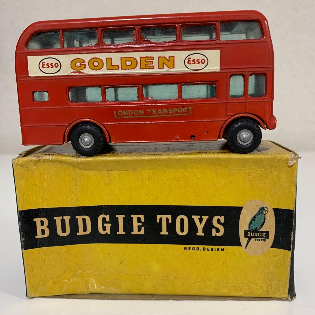 ビンテージ品　バッジートイ　BUDGIE TOYS イギリス製　トラクター　バス