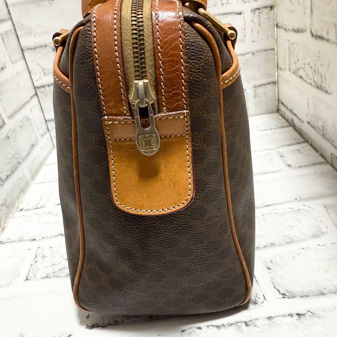 2way/大人気/美品✨セリーヌ マカダム柄 ミニボストンバッグ ハンドバッグ