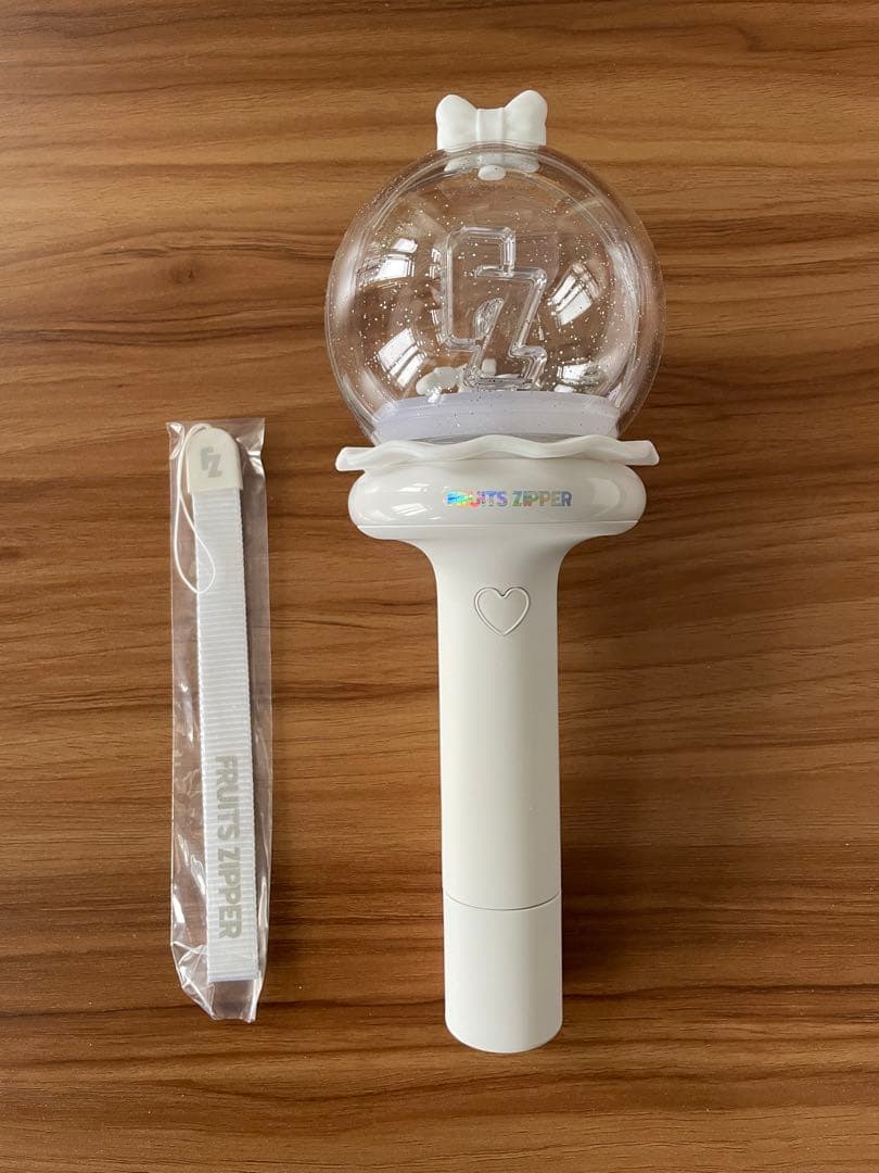 【美品】FRUITS ZIPPER 公式ペンライト ＋ カスタムパーツ（月足天音