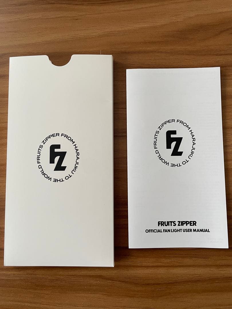 【美品】FRUITS ZIPPER 公式ペンライト ＋ カスタムパーツ（月足天音