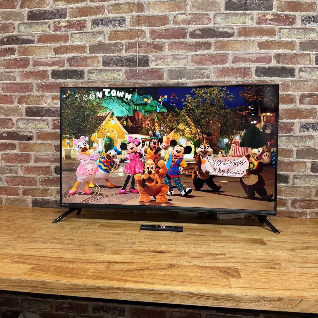 ORION 40インチ チューナーレス スマートテレビ SAFH401 アプリ○