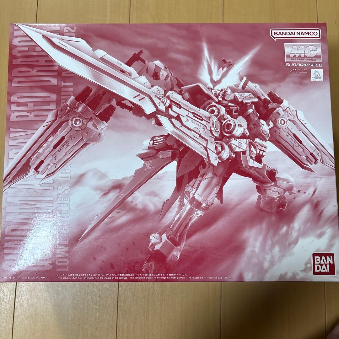 【未開封】ガンプラ MG ガンダムアストレイ レッドドラゴン 　内袋未開封