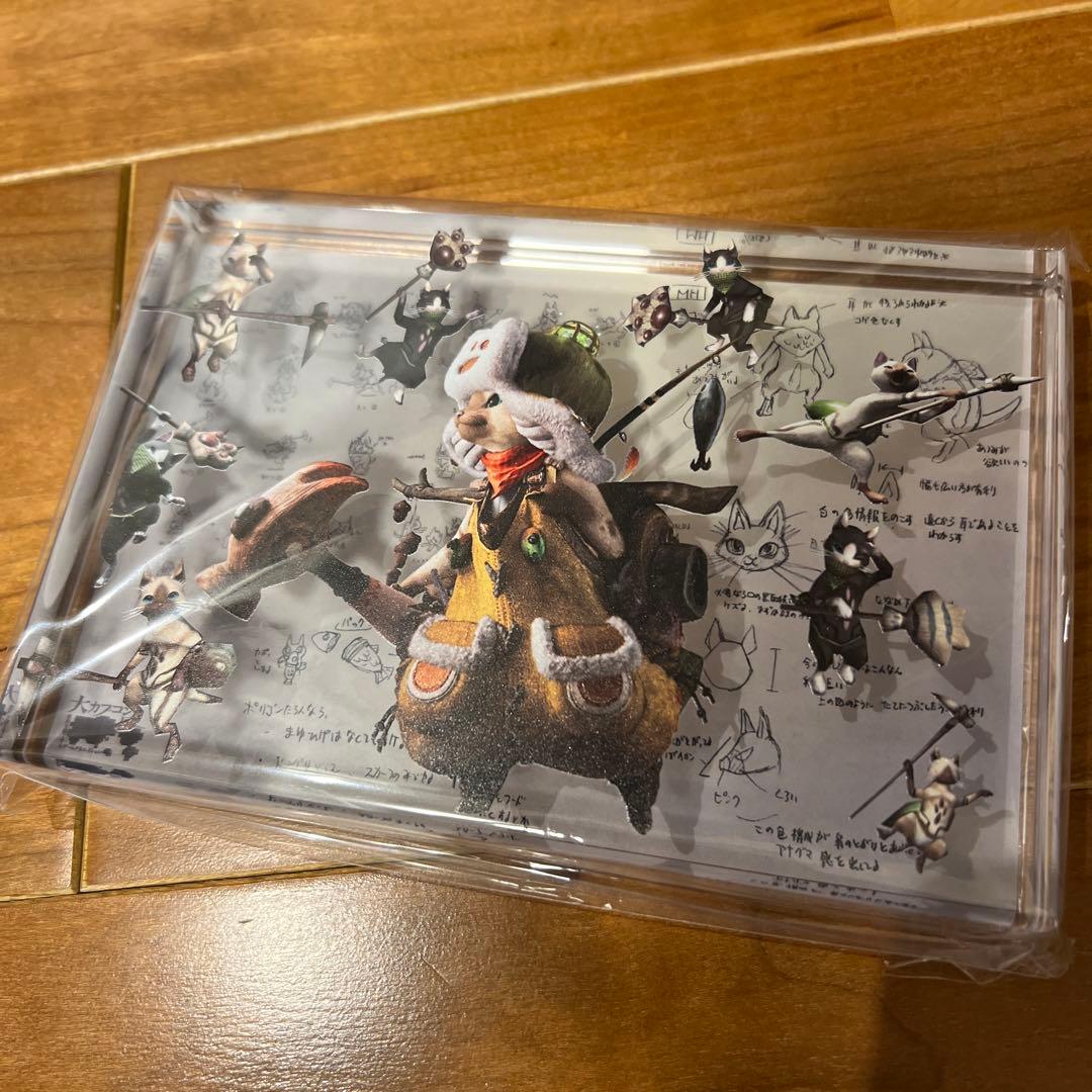 大カプコン展。アクリルブロック　モンスターハンター