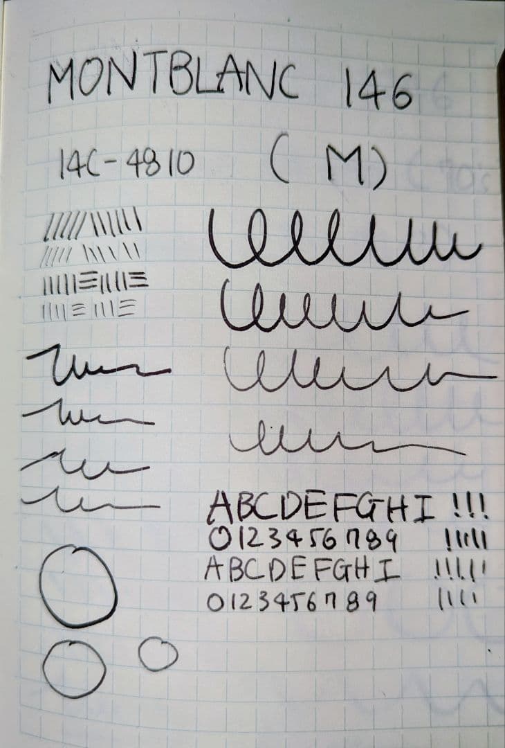 MONTBLANC 146 14C-4810 (M) モンブラン 万年筆