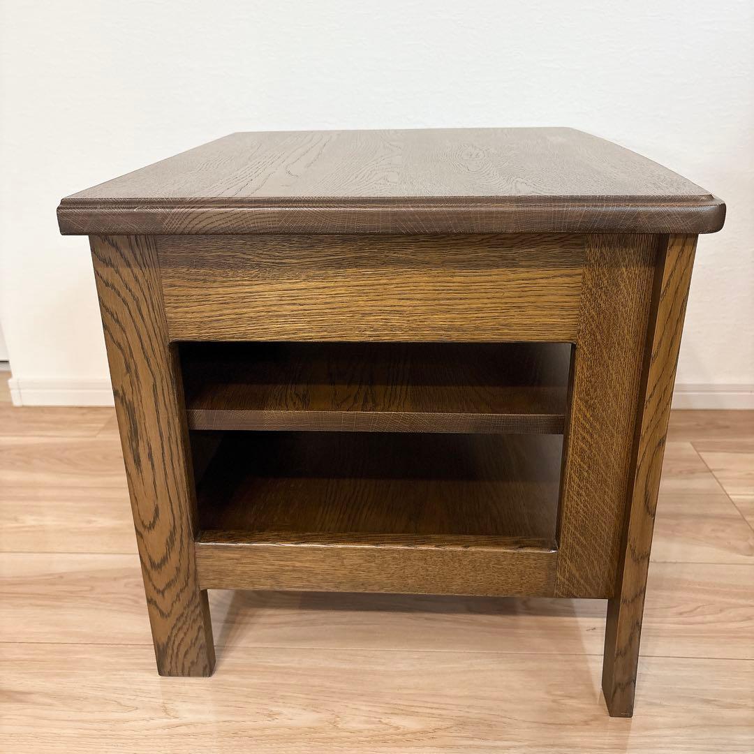 ✨極美品✨ 起立木工 木製ラック サイドテーブル サイドラック 電話台 送料無料