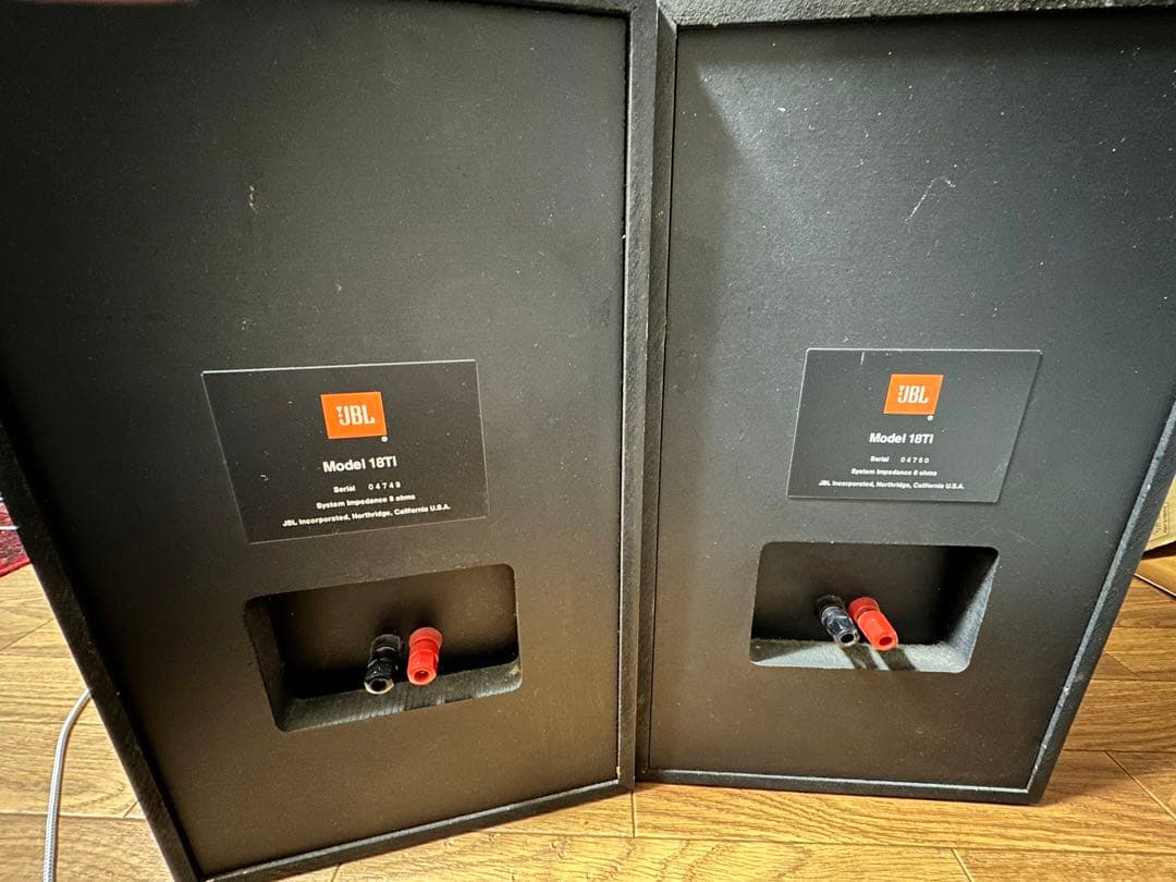 JBL 2ウェイスピーカーmodel 18ti