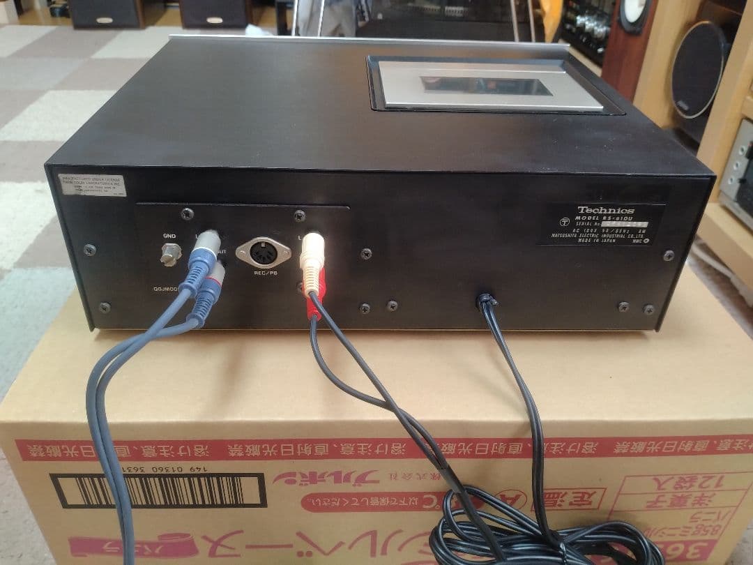 レア機! 軽整備済 Technics テクニクス RS-610U カセットデッキ