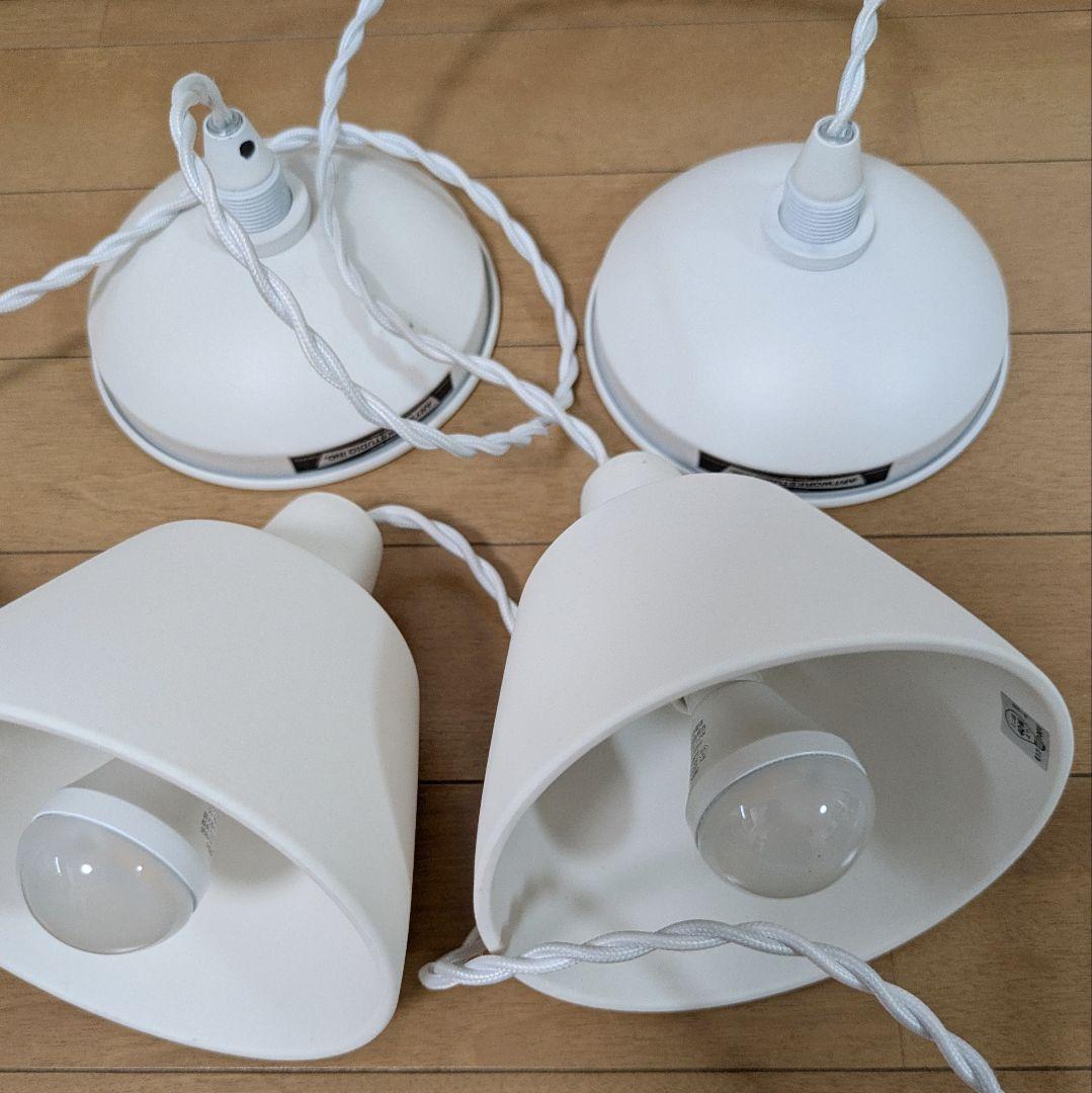 artworkstudio ペンダントライト白 3個セットSALT