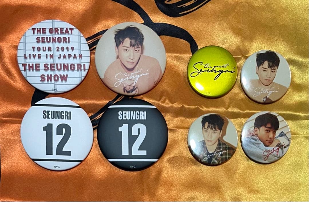 BIGBANG V.I SEUNGRI 缶バッジ　8点