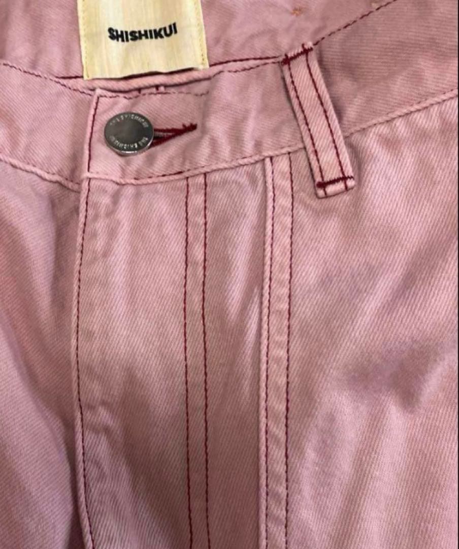 THE SHISHIKUI京都限定Painter pants L.PINK