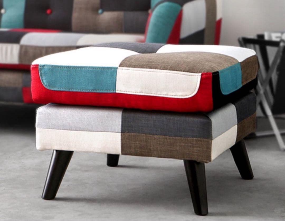 J.M様 モダンデコ オットマン