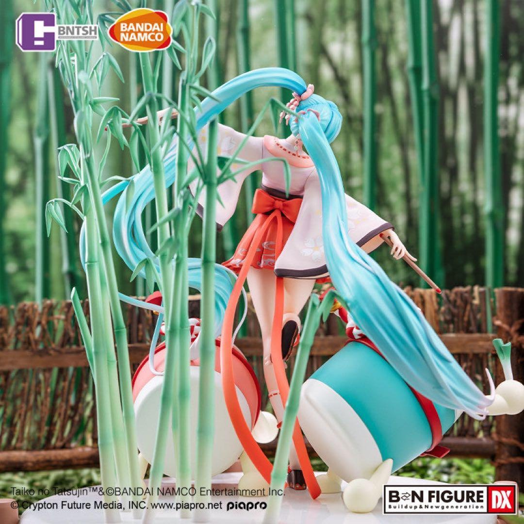 希少 初音ミク 太鼓の達人 コラボフィギュア 公式ライセンス