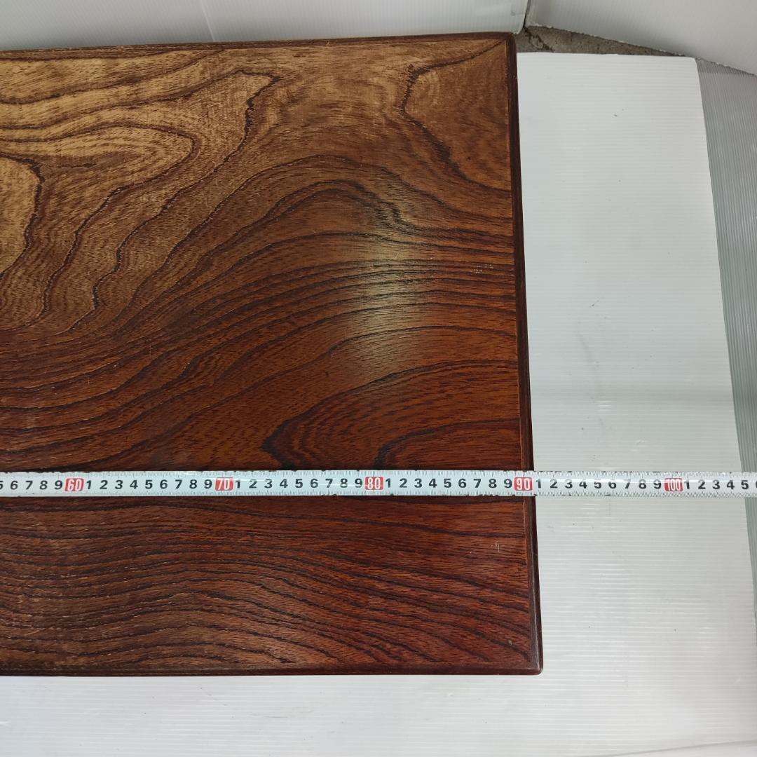 【アンティーク】昭和レトロ 木製 折り畳み式 四角形ちゃぶ台 文机 飾り台