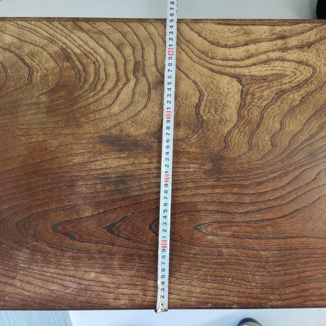 【アンティーク】昭和レトロ 木製 折り畳み式 四角形ちゃぶ台 文机 飾り台