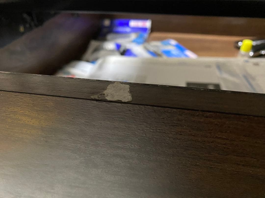 ニトリ ローテーブル ブラウン 木製 リフトアップ可 収納あり