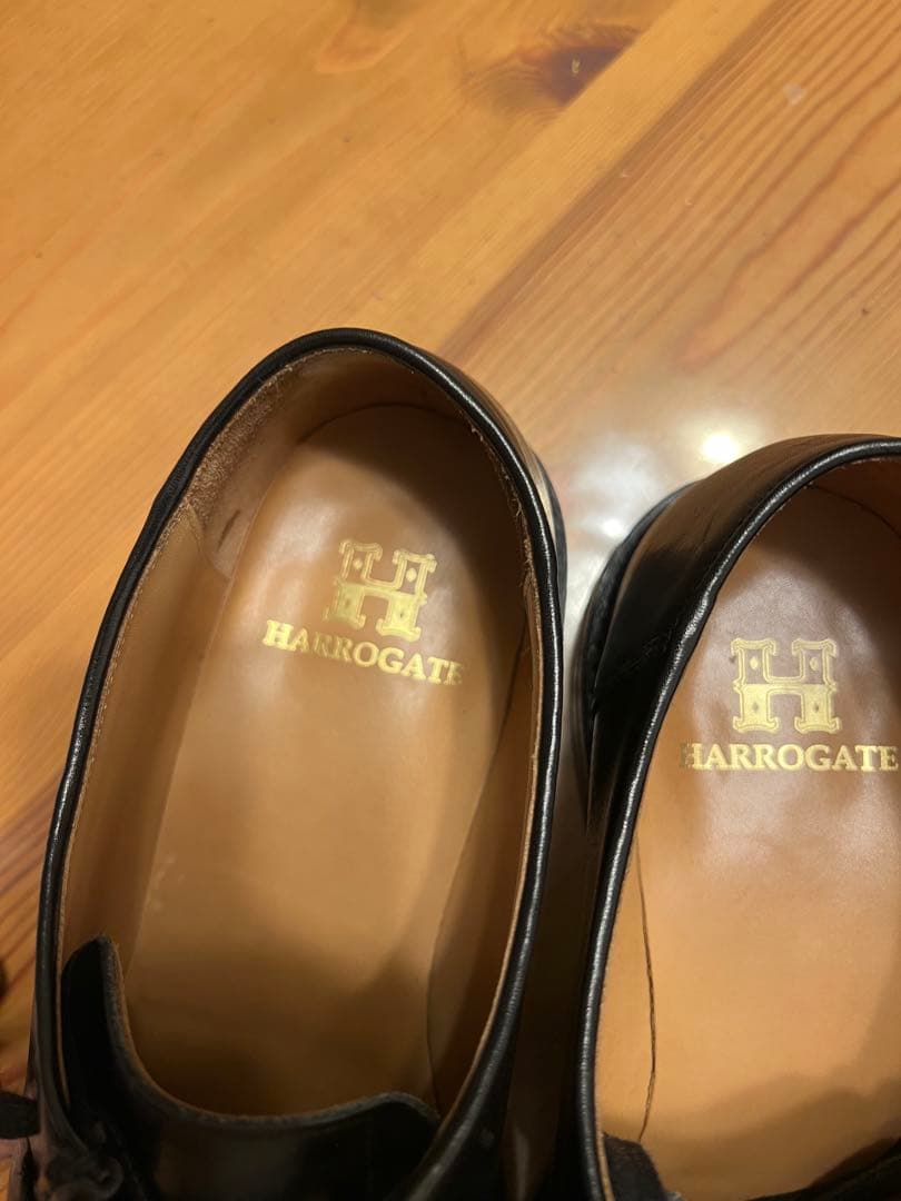 （美品）ハロゲイト HAMPSTEAD 26.5〜27cm ☆harrogate