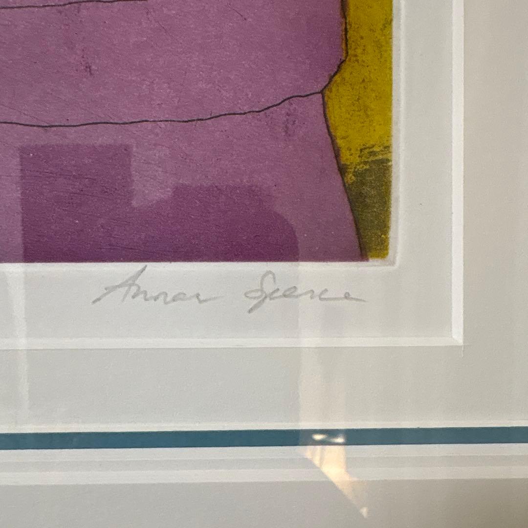 アノラスペンス《Flower for the Bird》1997年　リトグラフ