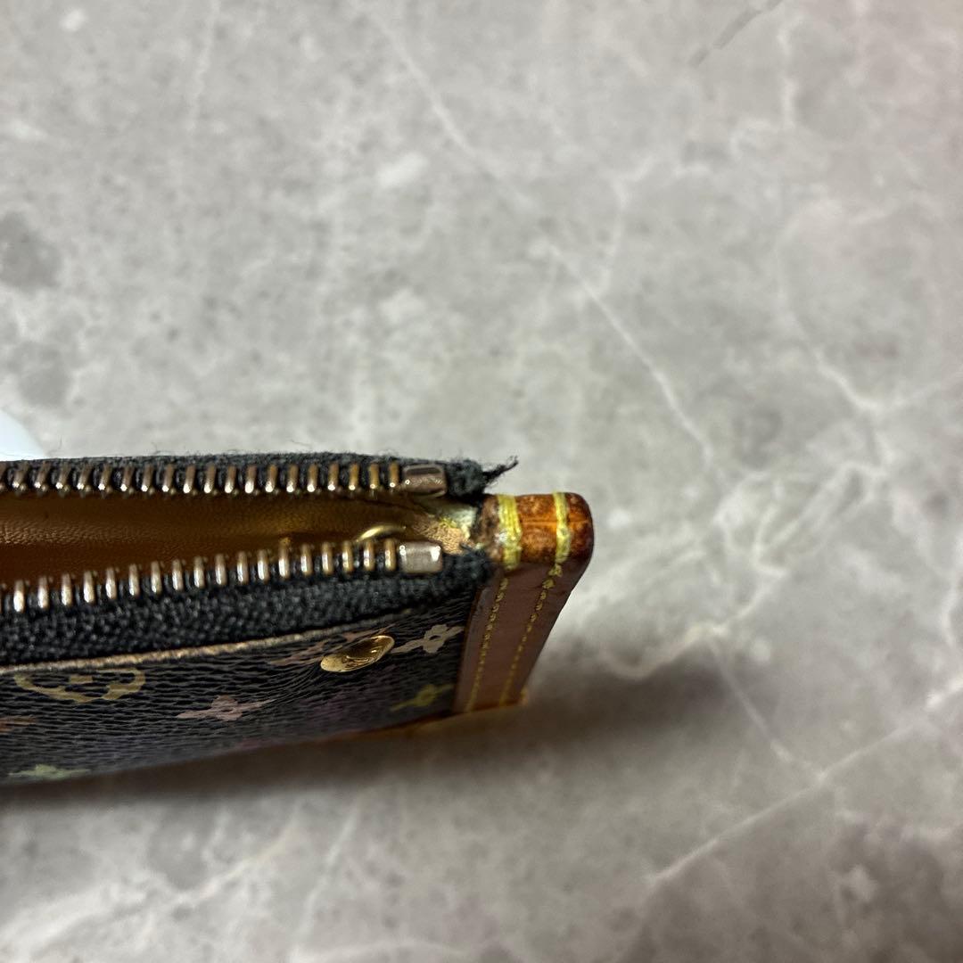 ルイヴィトン ポシェットクレ モノグラム マルチカラー ケースM92654