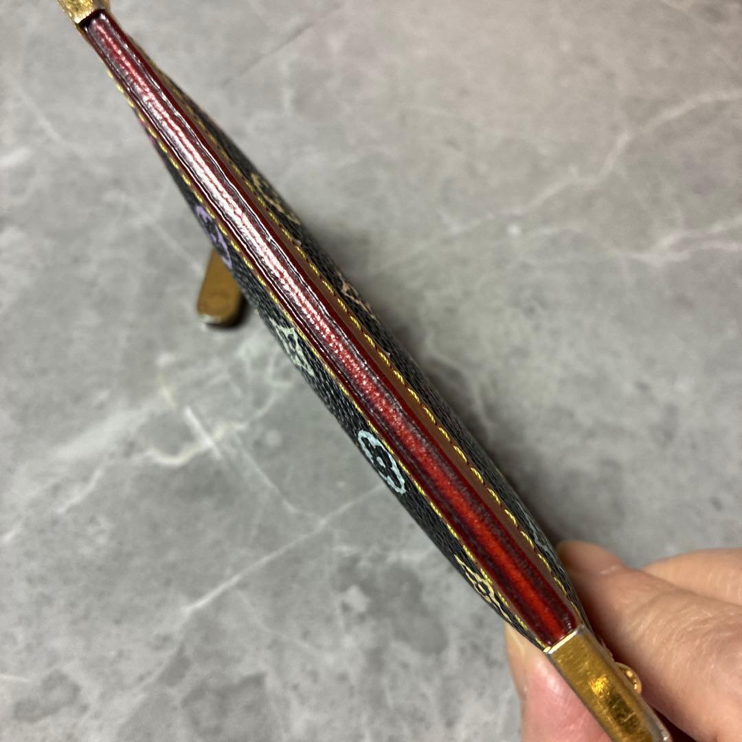 ルイヴィトン ポシェットクレ モノグラム マルチカラー ケースM92654