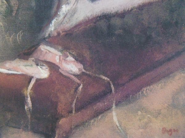 エドガー・ドガ、バレエのレッスン、希少な画集より、状態良好