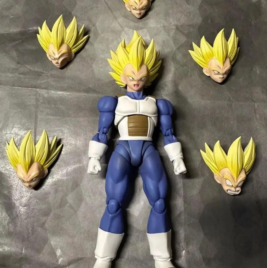 s.h.figuarts 同サイズ ドラゴンボール ベジータ 改造ヘット 4種類