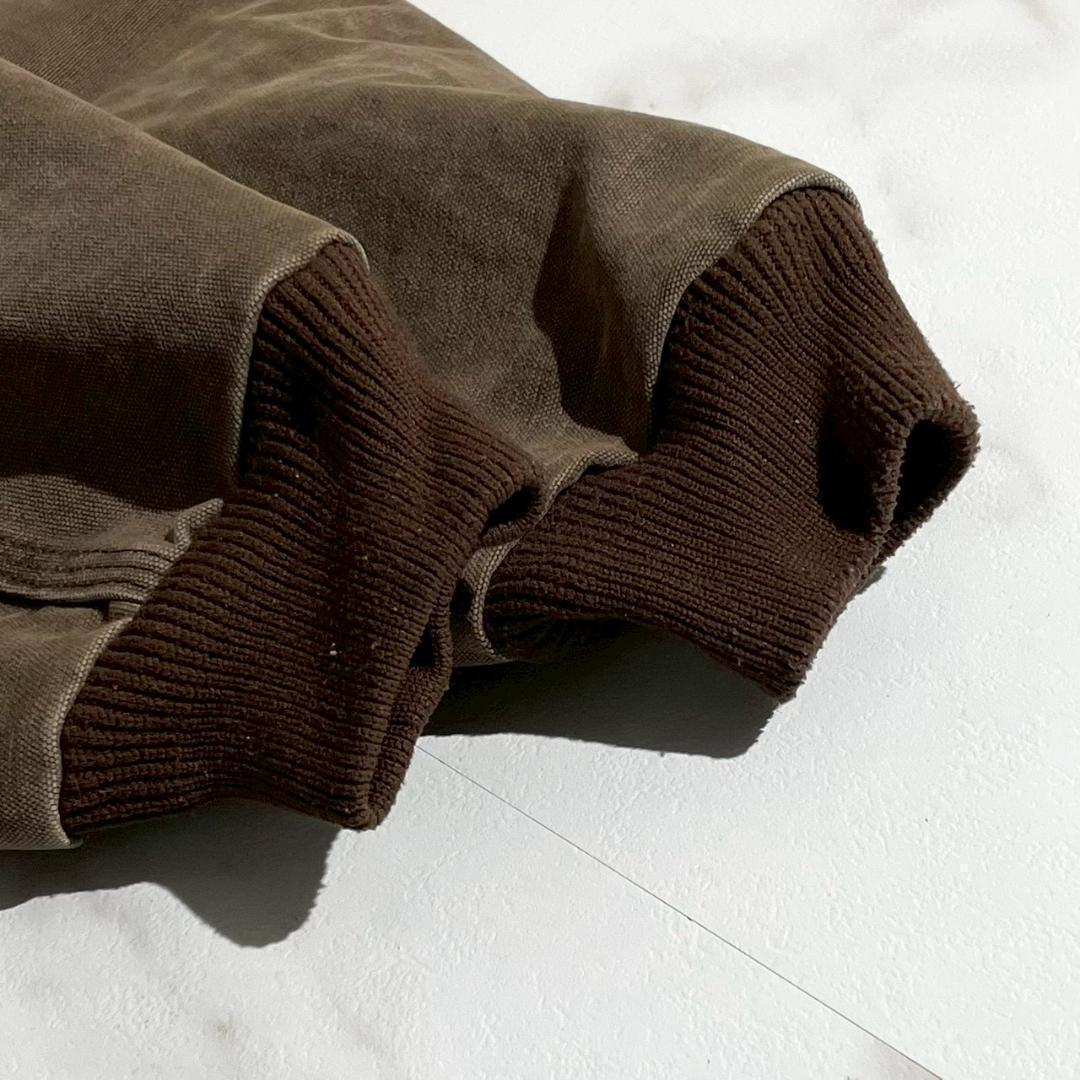 希少　カーハート　アクティブジャケット　J68CHT　ダックキャンバス　茶色