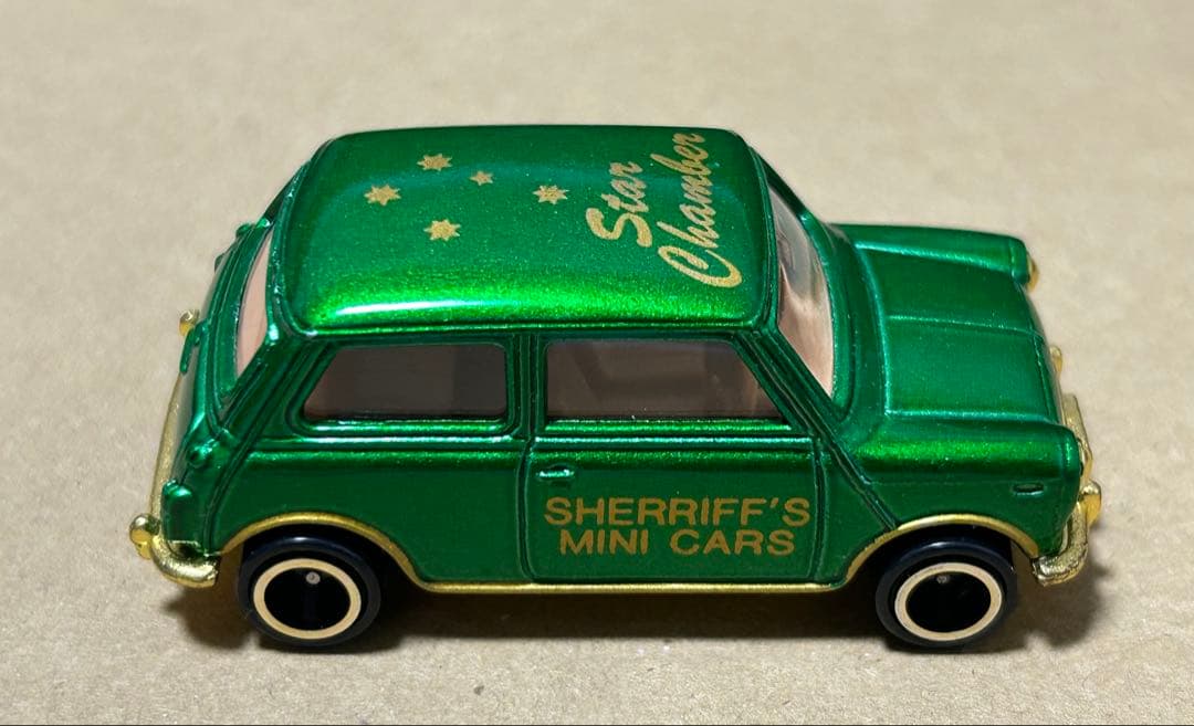 トミカ ミニクーパー シェリフ sheriff メタグリーン