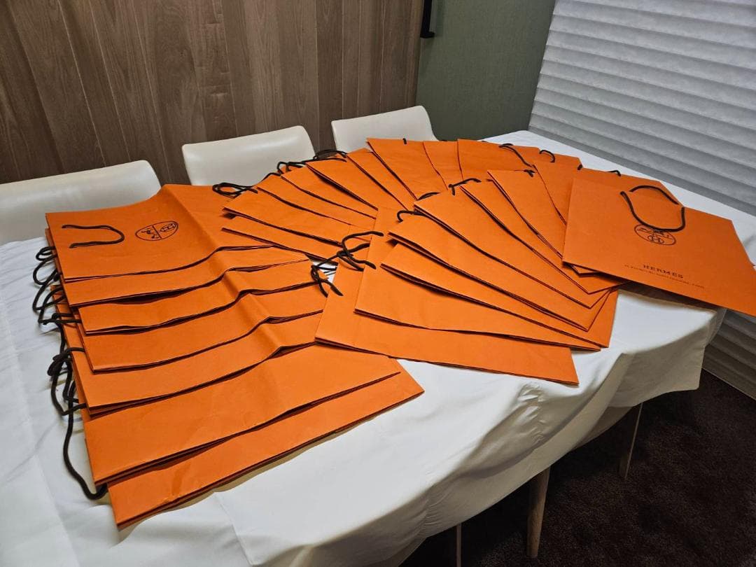 エルメス 紙袋 ショッパー 大量 まとめ売り 98枚