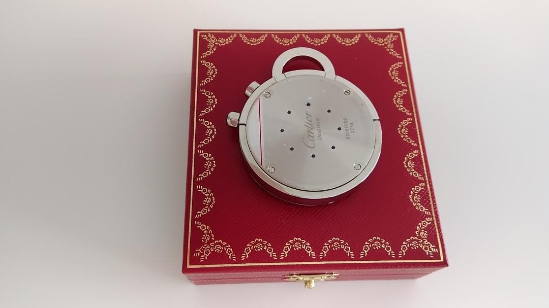 カルティエ トラベルクロック サントス 置時計 ジャンク