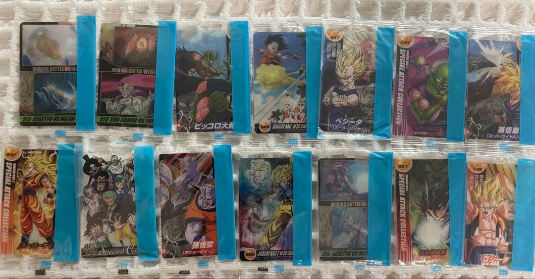 ドラゴンボール ウエハースカード 未開封18枚＋開封済100枚＋Vジャンプ付録