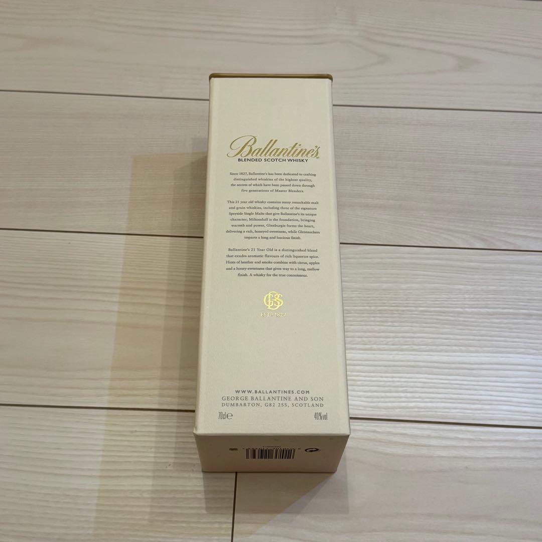 【新品未使用】Ballantine's/バランタイン21年 700ml