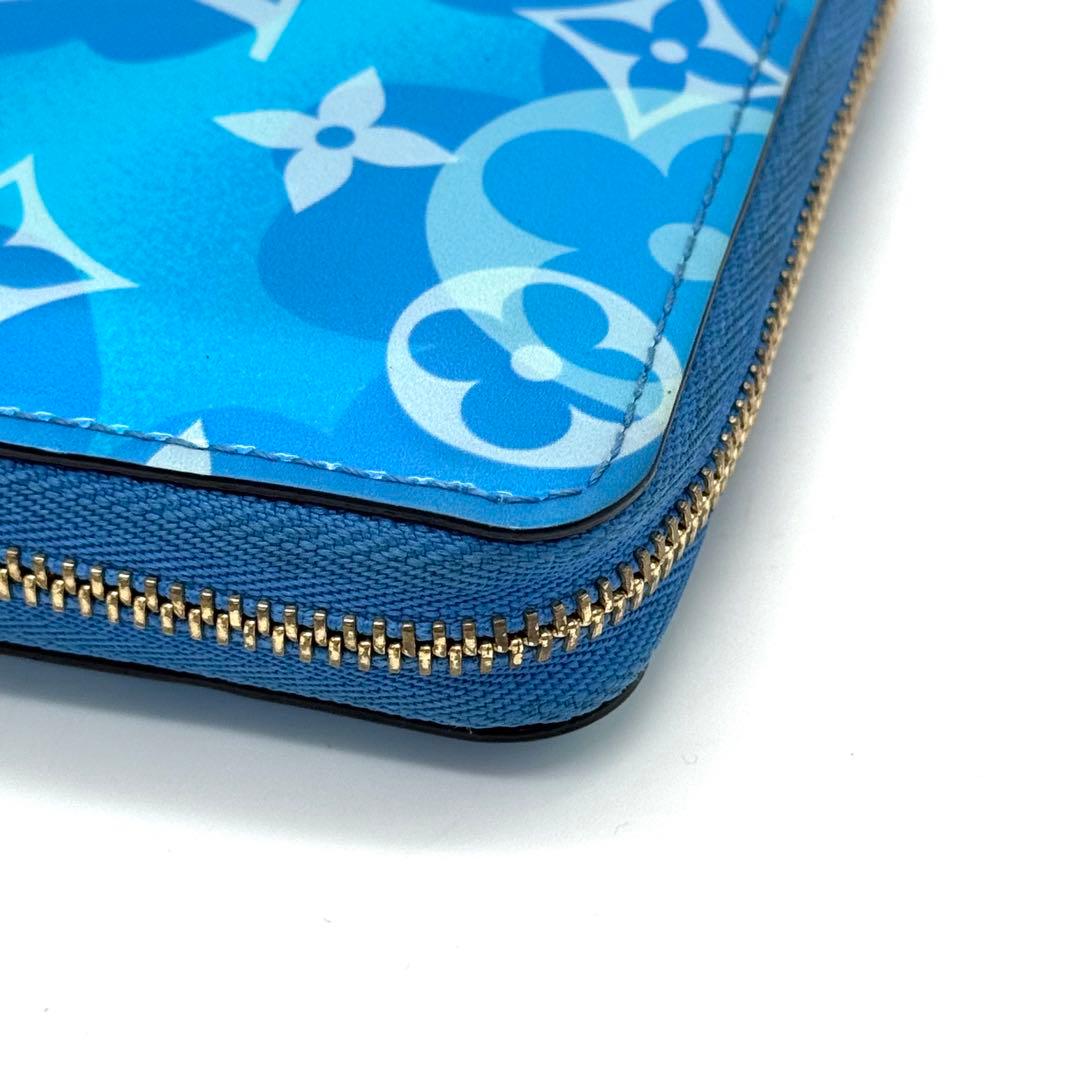 美品 ルイヴィトン M90587 モノグラム ヴェルニ フラワー パース