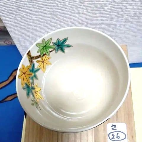 茶碗、色絵青楓、手塚桐鳳作、さ26番