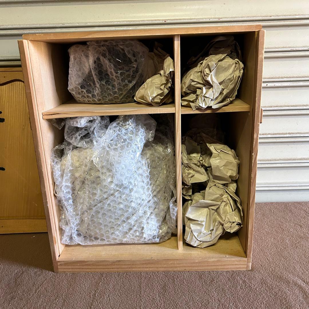 CL8★皆具★ 茶道具 皆具一式 箱付 唐銅 時代物 骨董品