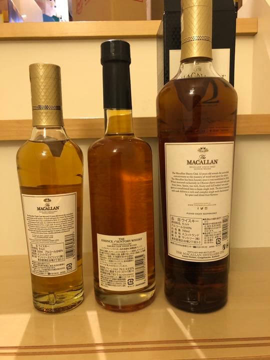 桜樽後熟、マッカランシェリーオーク、トリプルカスクハーフボトル