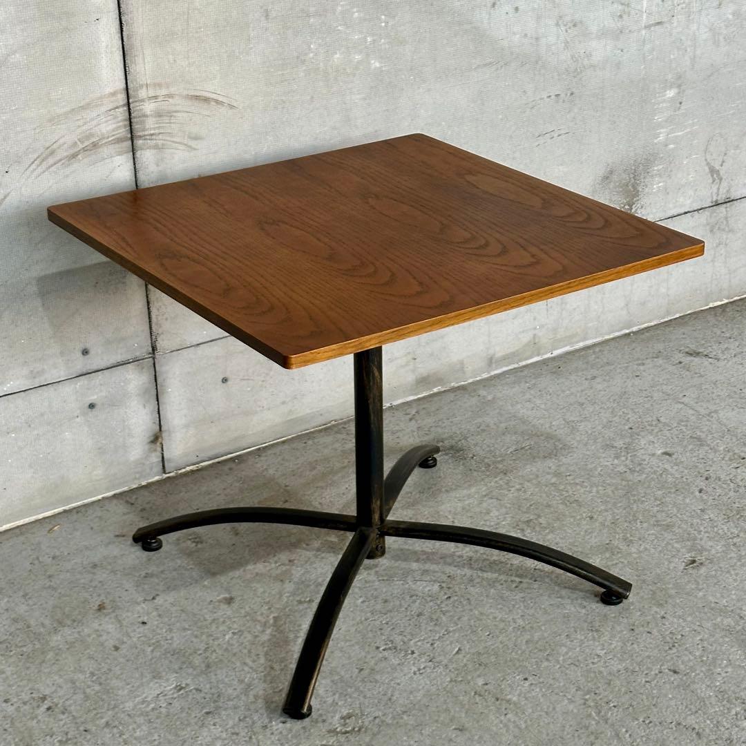 ✦無骨✦ミッドセンチュリーテイスト × 昇降式カフェテーブル　鉄脚