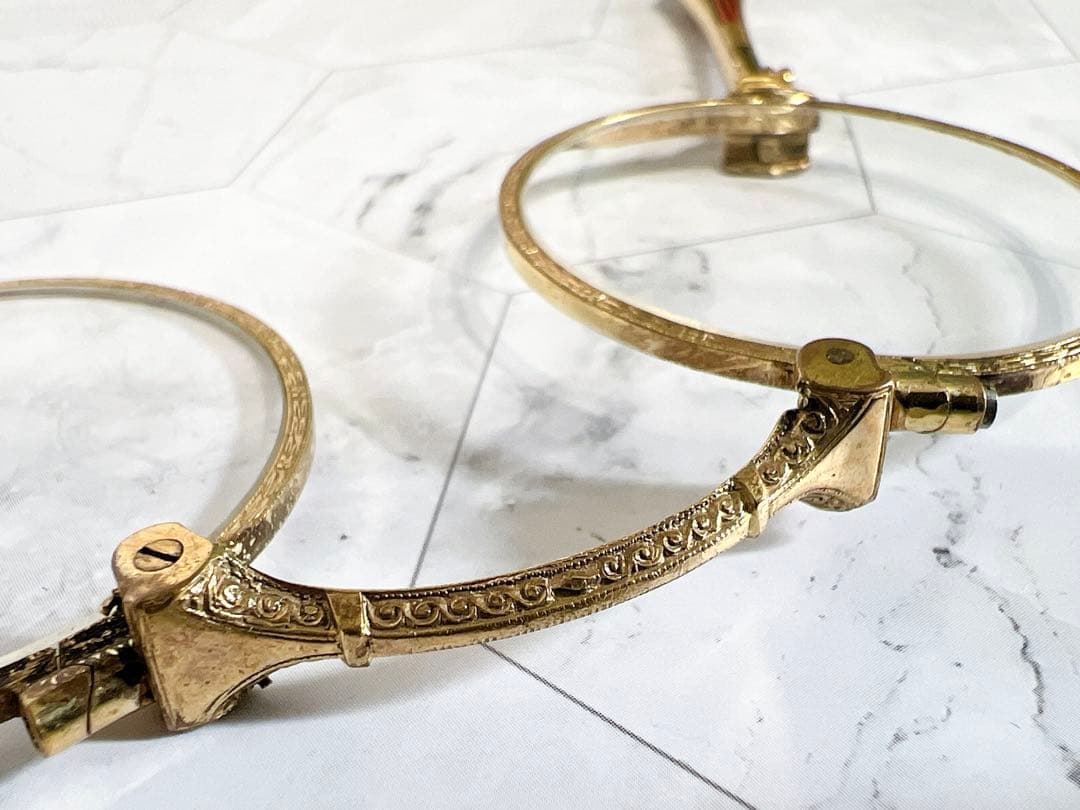 フランス　アンティーク　ローネット　ルーペ　オペラグラス　拡大鏡