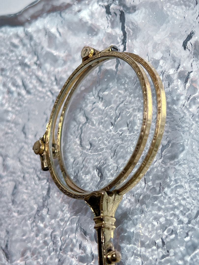 フランス　アンティーク　ローネット　ルーペ　オペラグラス　拡大鏡