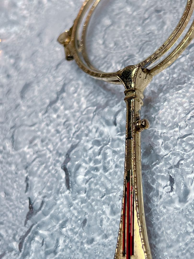 フランス　アンティーク　ローネット　ルーペ　オペラグラス　拡大鏡