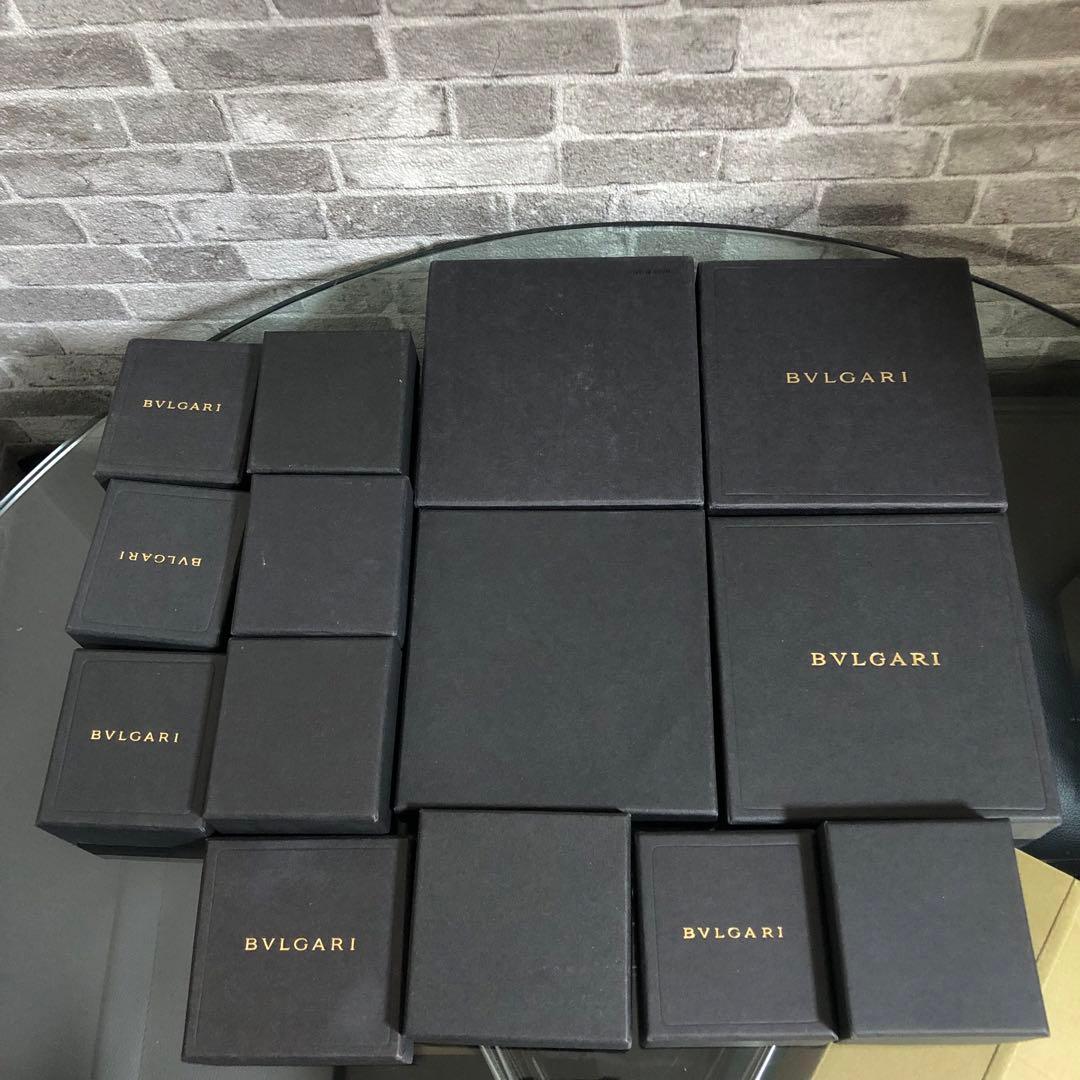 最終価格　ブルガリ　ネックレスケース　リングケース　ピアスケース