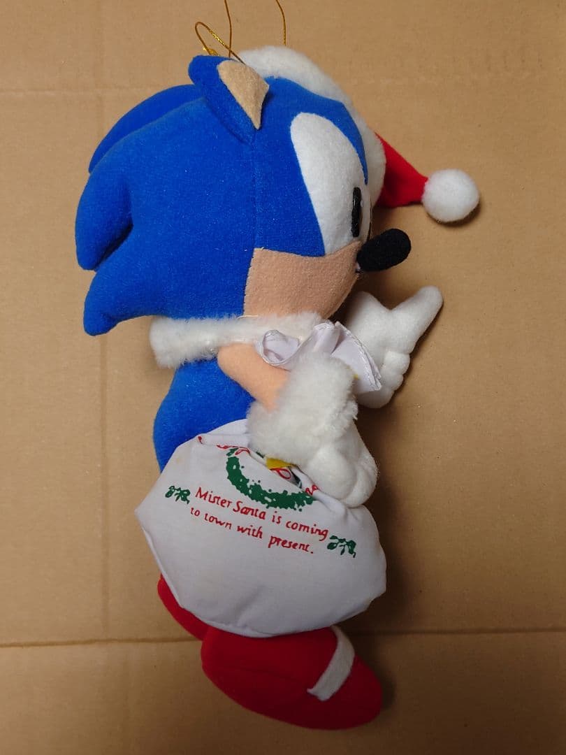 レトロ　ソニック　Dr.エッグマン　クリスマス　サンタ　ぬいぐるみ　1994年