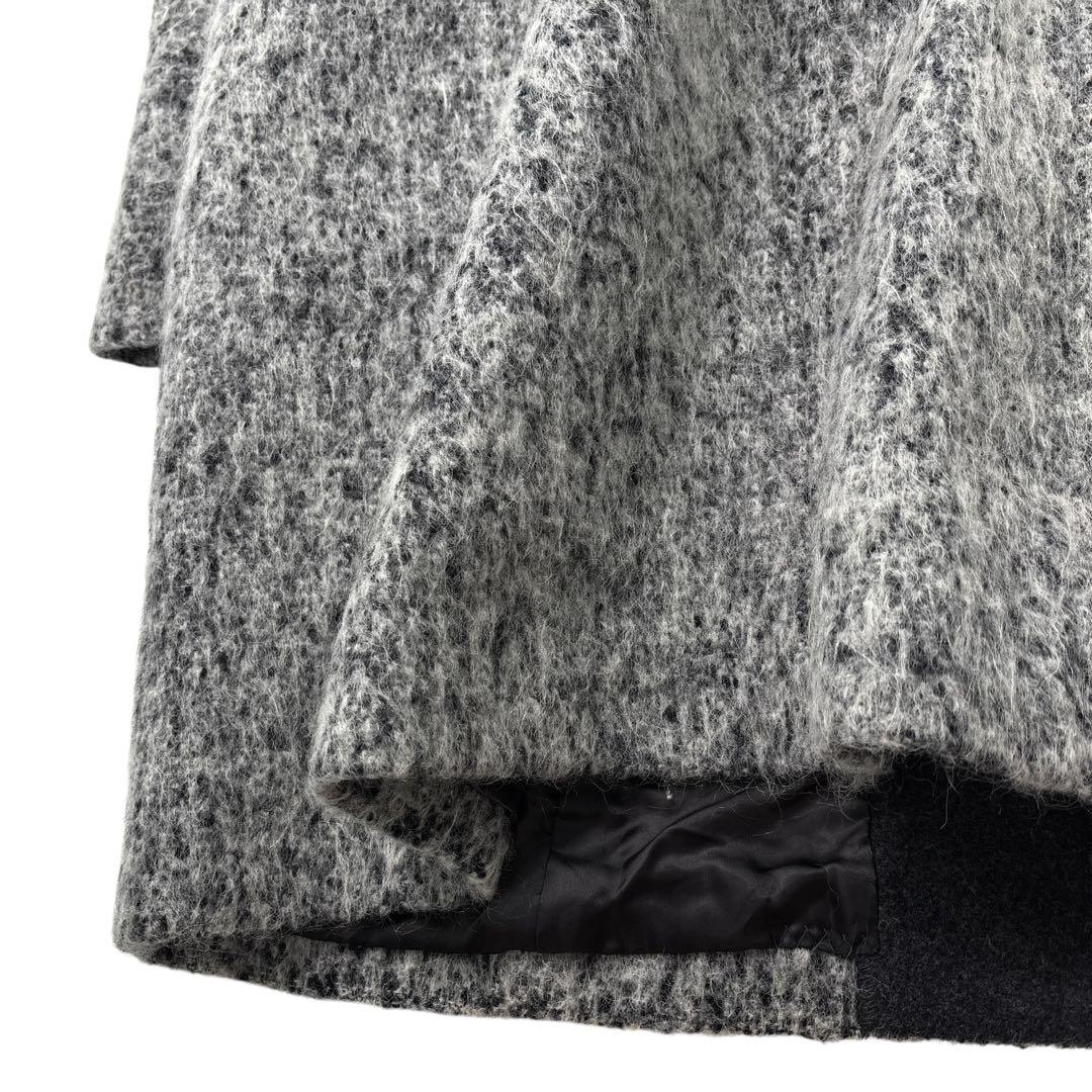 極美品】ADORE　アドーア ツイードコート　チェスターコート　ロング　モヘヤ