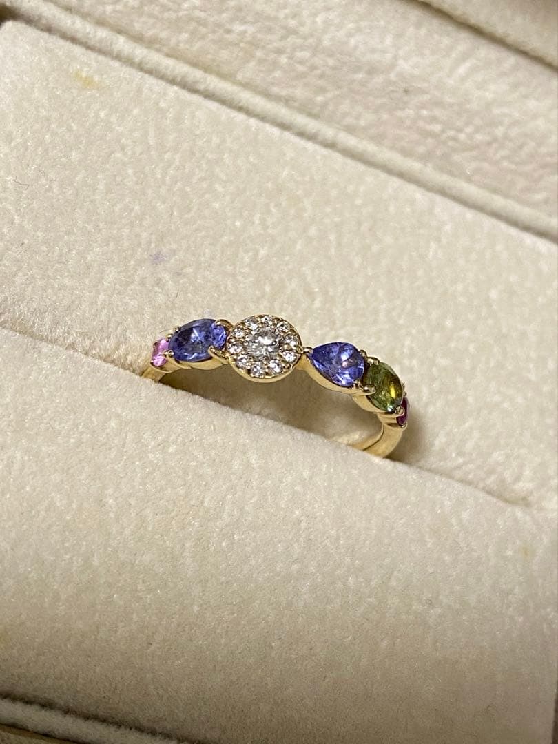 パーセルジュエリー　リング　サンクルール　K10