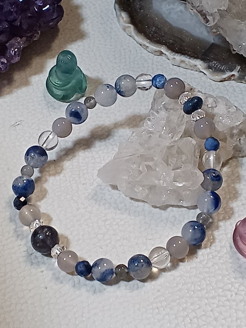 天然石　お守り　ブレス&リング